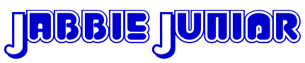 Jabbie Junior fonte